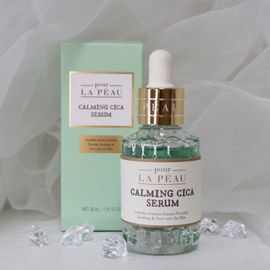 POUR LA PEAU Calming Cica Serum 30ml Soothing Acne Trouble Oily Dehydrated Skin K-Beauty _ Made in Korea